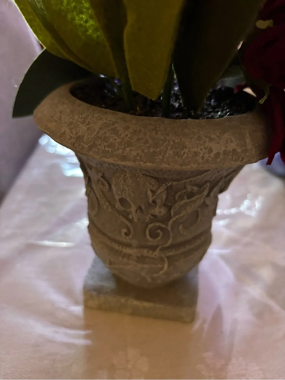 Hyde & EEK! Ghoulish Garden Boo Bells Halloween Artificial Plant RARE